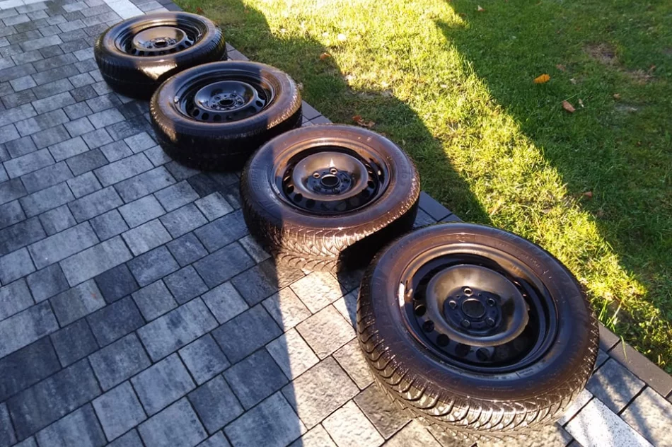 Opony zimowe Fulda 195/65/R15  z felgami !!!!!!!!!!!!! - zdjęcie 5