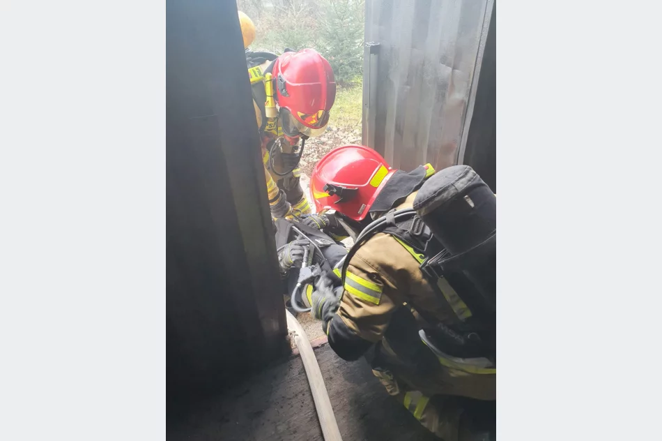 PSP zorganizowała ćwiczenia - zdjęcie 2