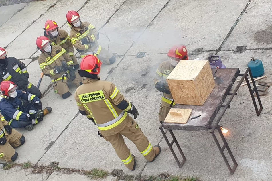 PSP zorganizowała ćwiczenia - zdjęcie 4