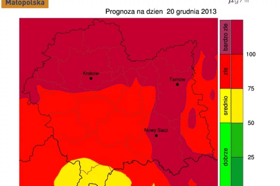 I stopień zagrożenia zanieczyszczeniem powietrza - zdjęcie 2