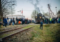 Mieszkańcy licznie gromadzili się na trasie "pociągu wolności" - zdjęcie główne