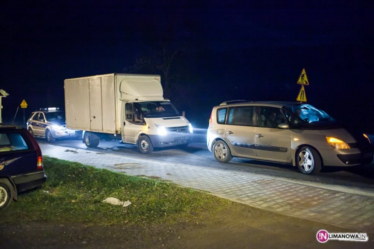 Nie zachował bezpiecznej odległości