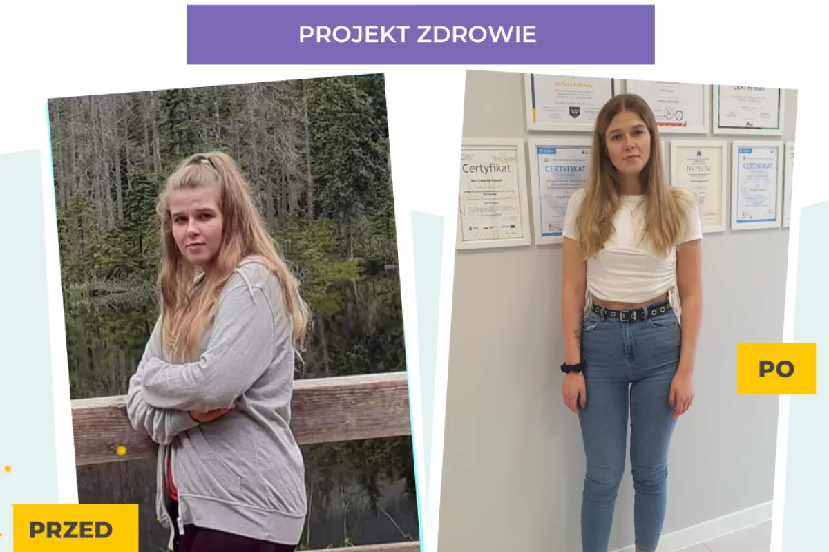 Pani Weronika schudła 12kg w Projekt Zdrowie!