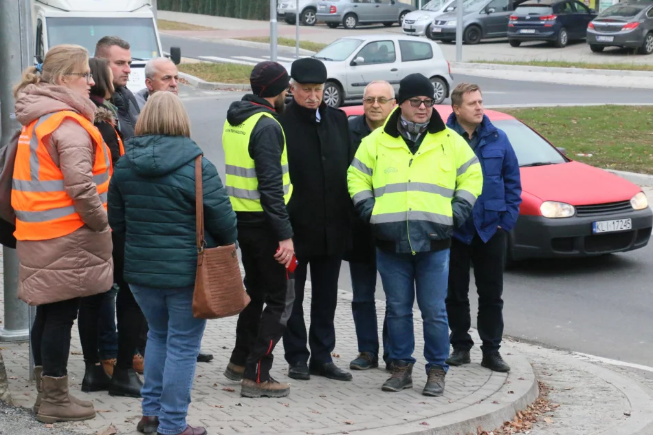 Odbiór techniczny ronda w ciągu DK 28 - zdjęcie 5