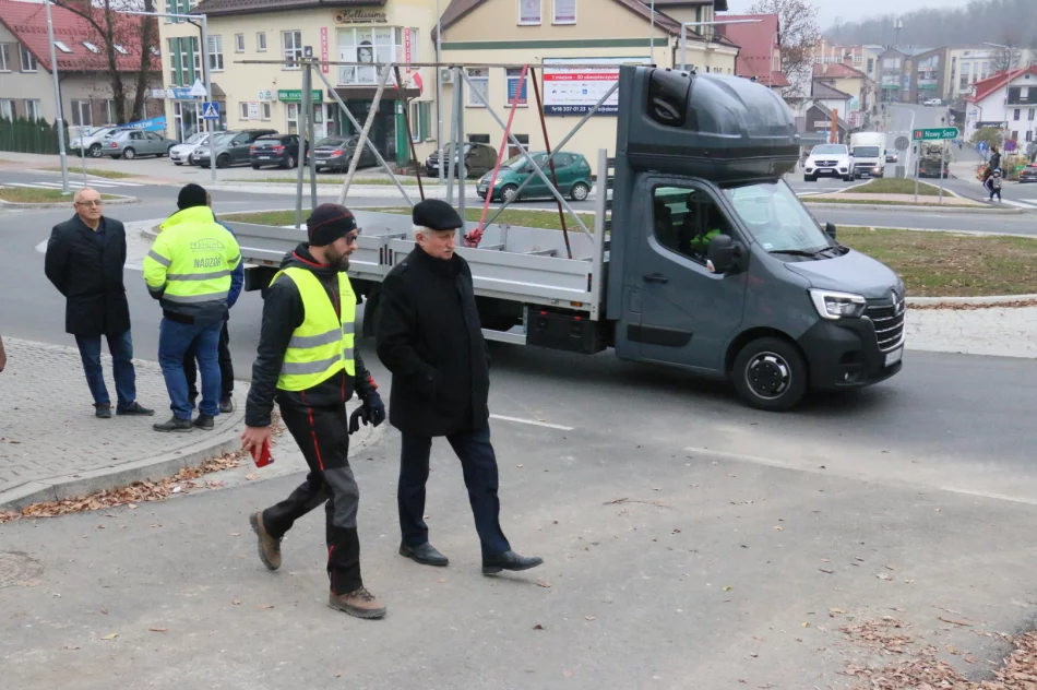 Odbiór techniczny ronda w ciągu DK 28 - zdjęcie 10