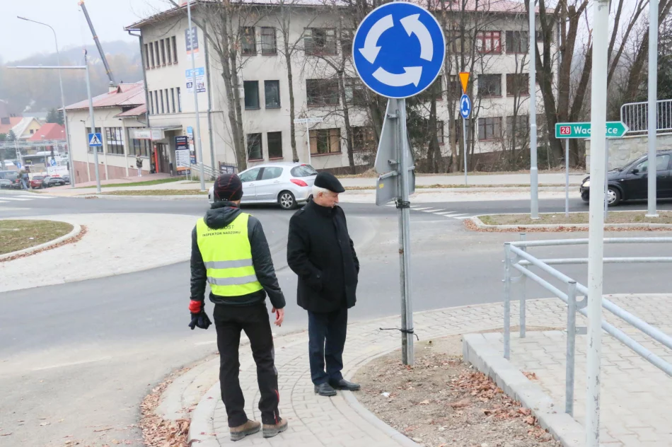 Odbiór techniczny ronda w ciągu DK 28 - zdjęcie 13