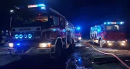 Doszczętnie spłonął budynek tartaku - zdjęcie 2