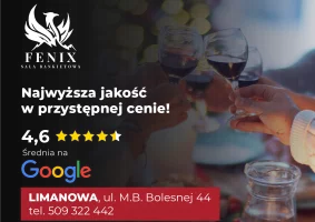 Sala Bankietowa FENIX – idealne miejsce na Twoje przyjęcie! - Zdjęcie główne
