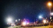 Pożar budynku gospodarczego - strażacy uratowali dom - zdjęcie 4