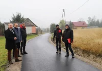 Odbiór techniczny wyremontowanej drogi w Kisielówce - zdjęcie główne