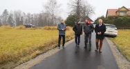 Odbiór techniczny wyremontowanej drogi w Kisielówce - zdjęcie 2