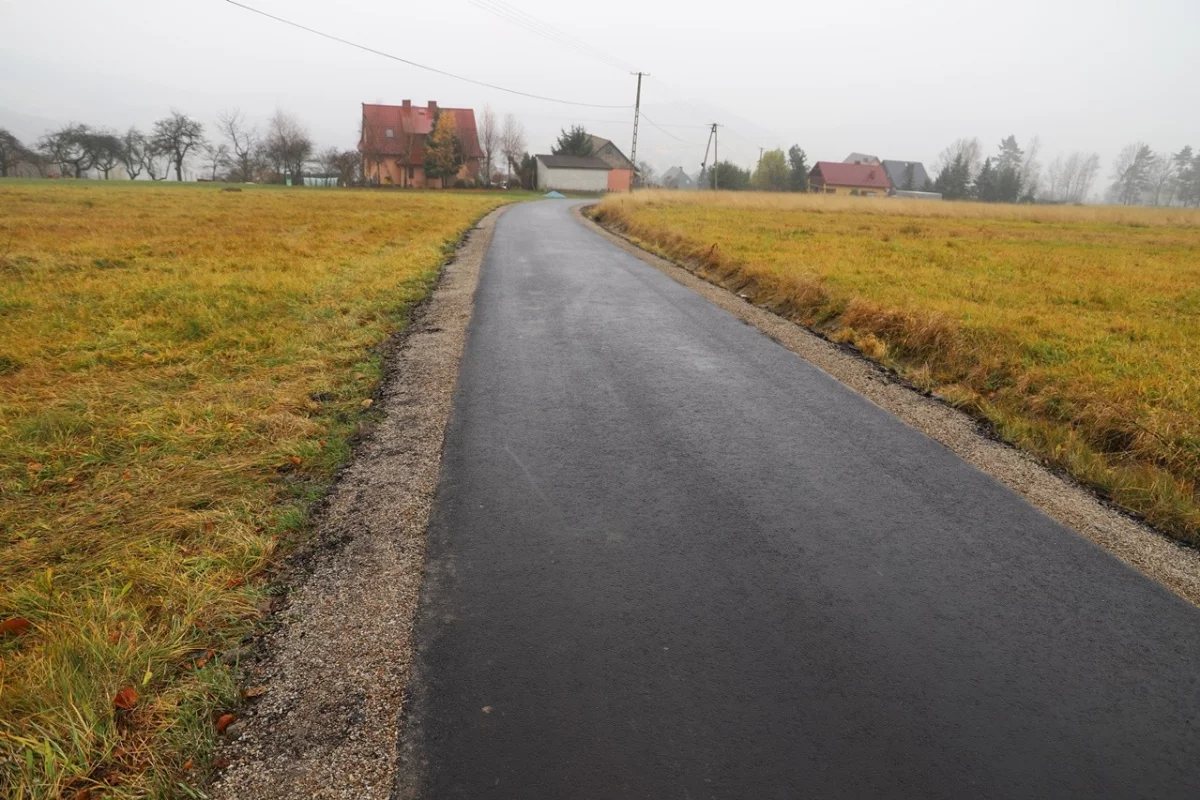 Odbiór techniczny wyremontowanej drogi