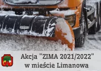 „AKCJA ZIMA 2021/2022” – zimowe utrzymanie dróg na terenie miasta Limanowa - zdjęcie główne