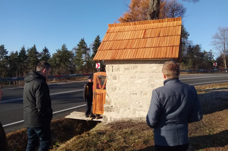 Odbiór odnowionej kapliczki w Wysokiem - zdjęcie 13