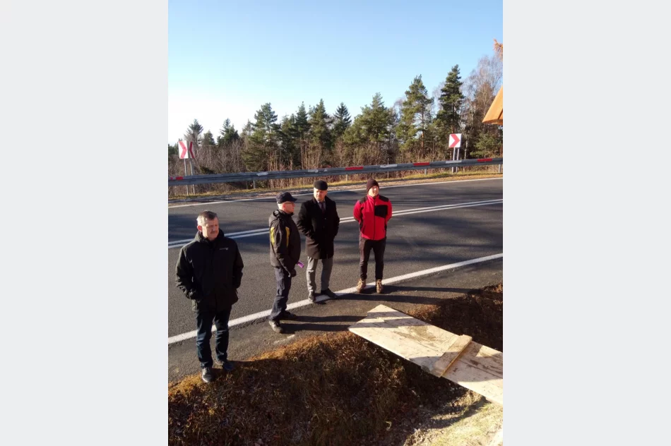 Odbiór odnowionej kapliczki w Wysokiem - zdjęcie 15