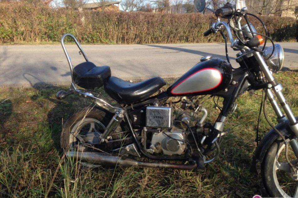 Wjechał... w tył motoroweru - zdjęcie 2