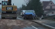 Zderzenie pojazdów, jeden z kierowców był nietrzeźwy - zdjęcie 4