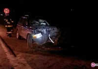 Pijany sprawca wypadku, próbował uciec - zdjęcie główne