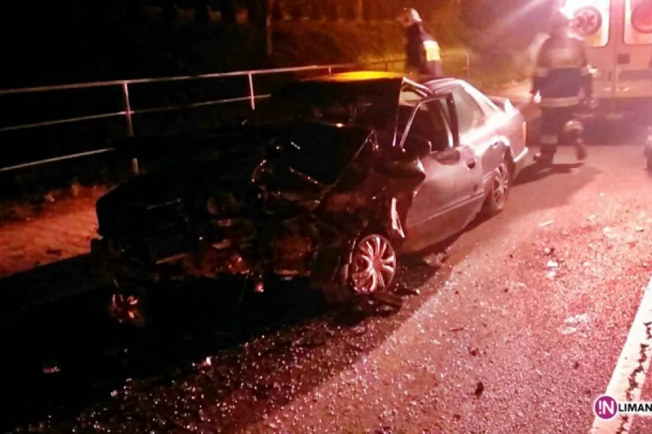 Pijany sprawca wypadku, próbował uciec - zdjęcie 2