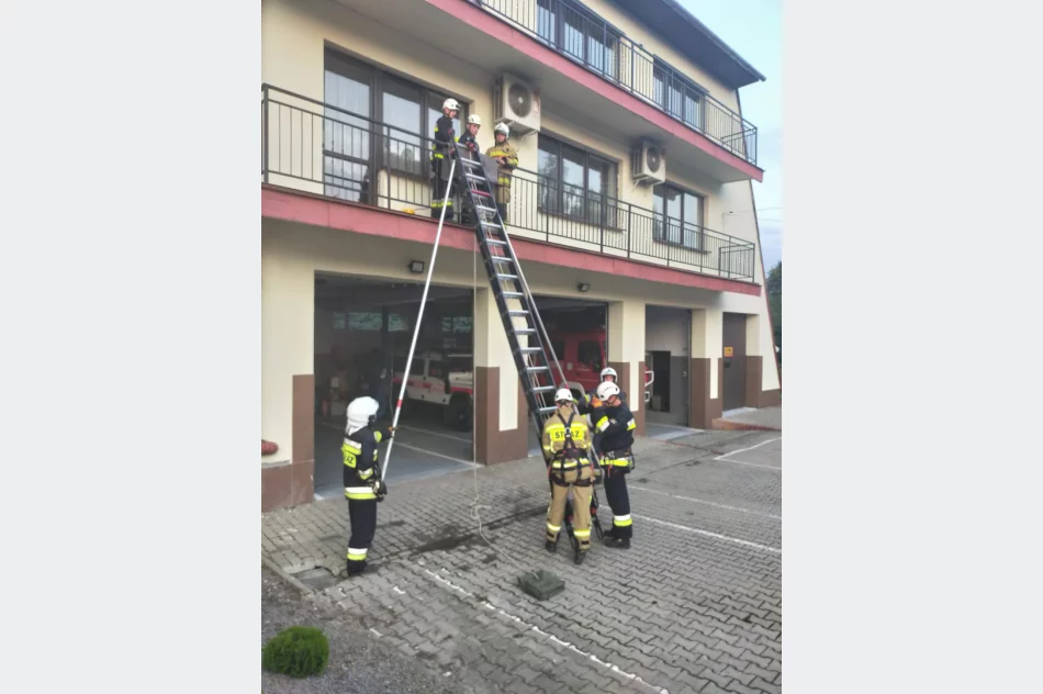 Ćwiczenia zgrywające jednostek OSP i PSP - zdjęcie 4