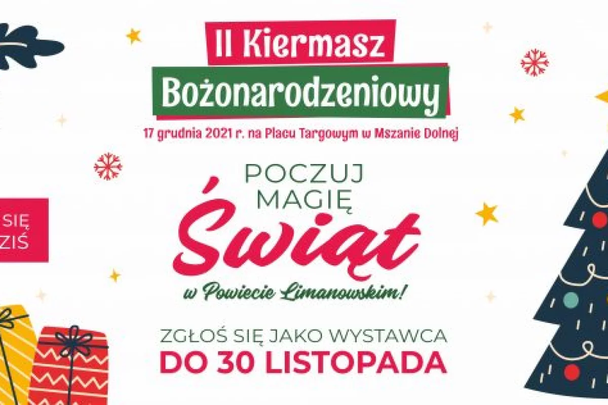 Dwudniowy kiermasz bożonarodzeniowy w dwóch miastach