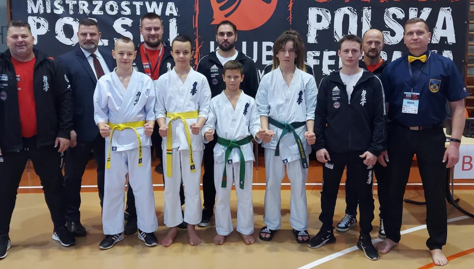 4 medale dla zawodników Limanowski Klub Kyokushin Karate na Mistrzostwach Polski Oyama PFK w Rzeszowie - zdjęcie 1