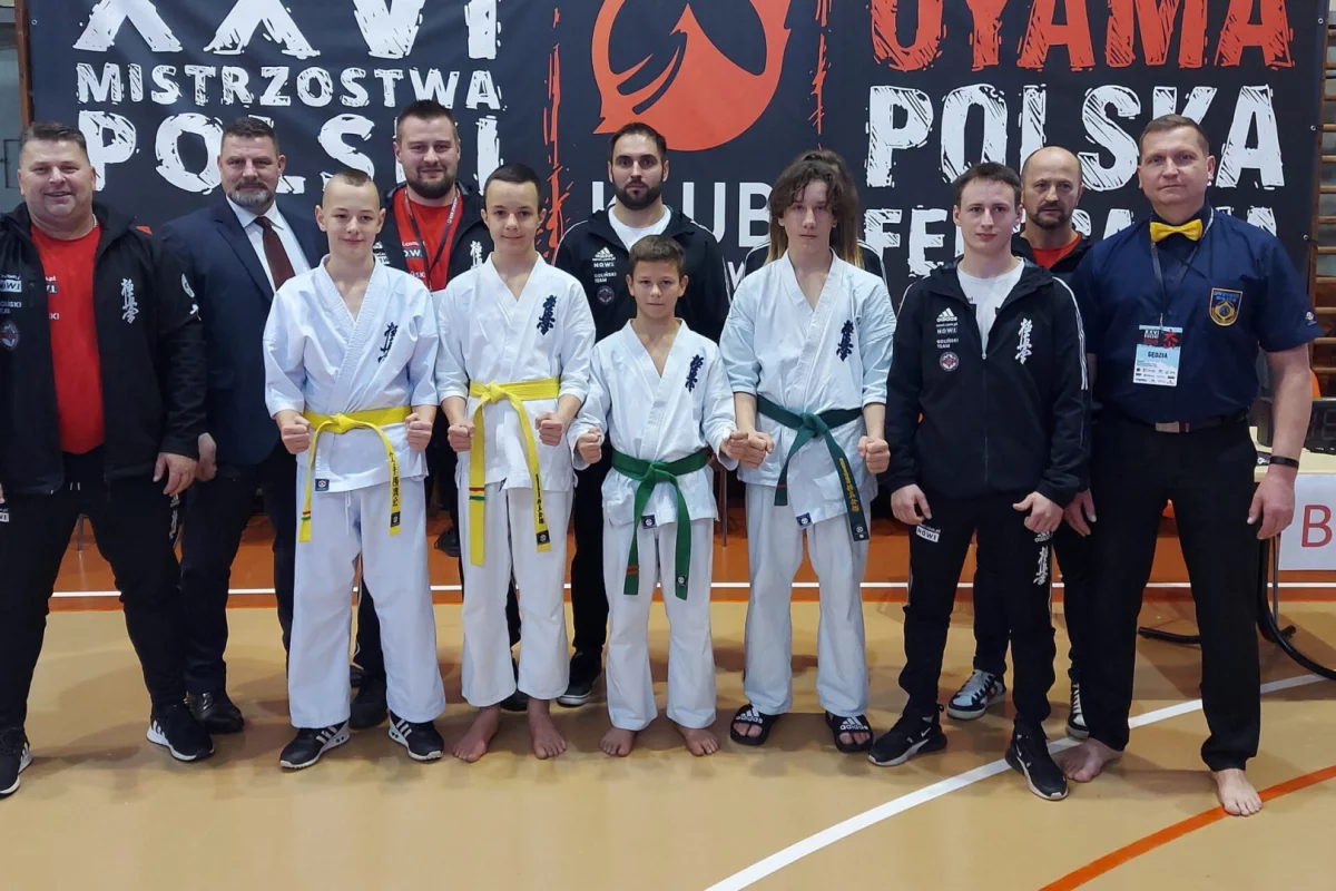 4 medale dla zawodników Limanowski Klub Kyokushin Karate na Mistrzostwach Polski Oyama PFK w Rzeszowie