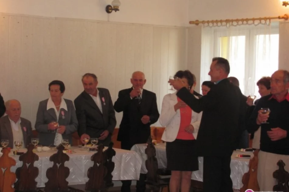 Obchodzili jubileusz małżeństwa - zdjęcie 3
