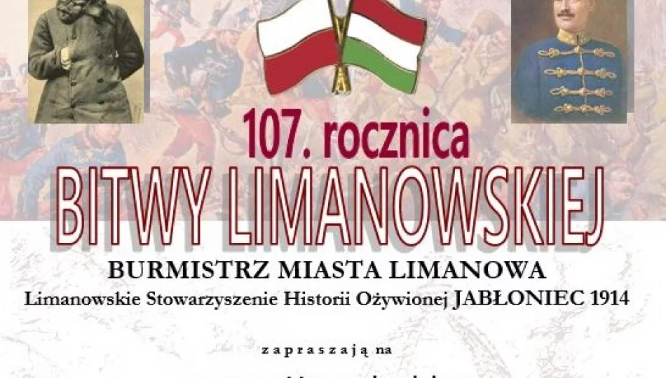 5 grudnia odbędą się obchody 107. rocznicy Bitwy Limanowskiej - zdjęcie 1
