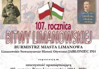 5 grudnia odbędą się obchody 107. rocznicy Bitwy Limanowskiej - zdjęcie główne