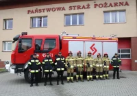 PSP w Limanowej z nowym samochodem - zdjęcie główne