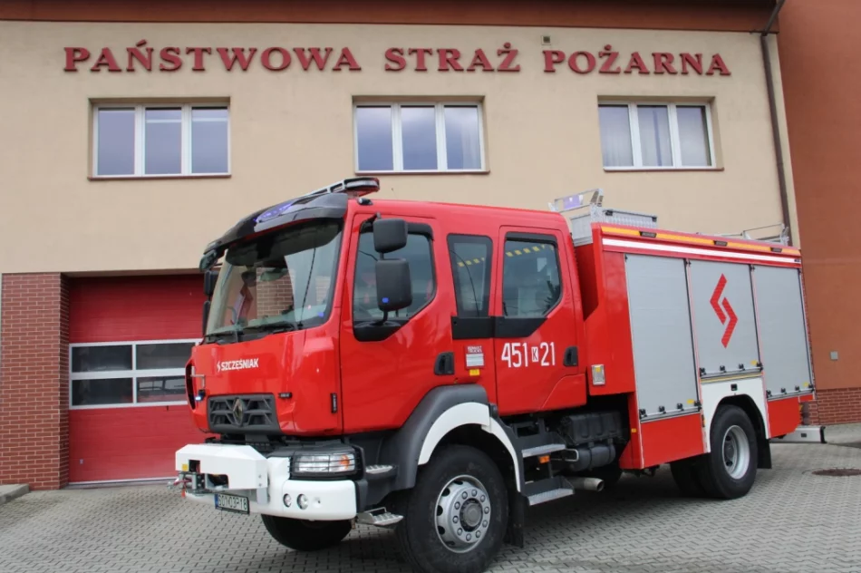 PSP w Limanowej z nowym samochodem - zdjęcie 3