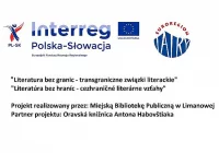 Miejska Biblioteka w Limanowej podsumowała projekt: „Literatura bez granic – transgraniczne związki literackie” - zdjęcie główne