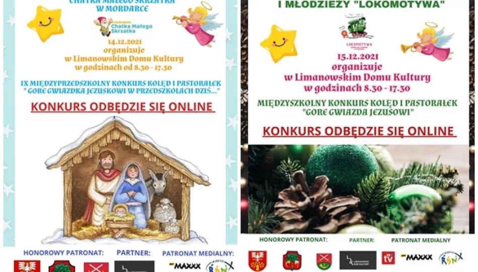 Konkursy kolęd i pastorałek jednak w formie online - zdjęcie 1