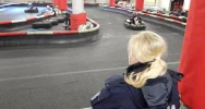 Uczniowie z Limanowej na zawodach międzyszkolnej ligi kartingowej - zdjęcie 2