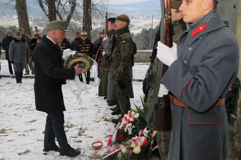 Obchody 107. Rocznicy Bitwy Limanowskiej na Jabłońcu - zdjęcie 9