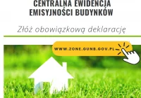 Przypominamy o obowiązku złożenia deklaracji w Centralnej Ewidencji Emisyjności Budynków - zdjęcie główne