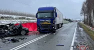 Tragiczny wypadek na drodze krajowej - nie żyje 28-latek - zdjęcie 2