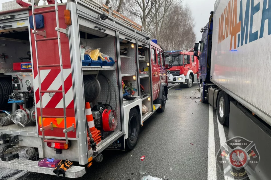 Tragiczny wypadek na drodze krajowej - nie żyje 28-latek - zdjęcie 9