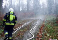 Ćwiczyli gaszenie pożaru lasu - zdjęcie główne