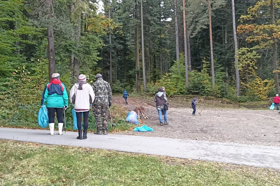 LOT podsumował akcję sprzątania Limanowszczyzny - zdjęcie 8