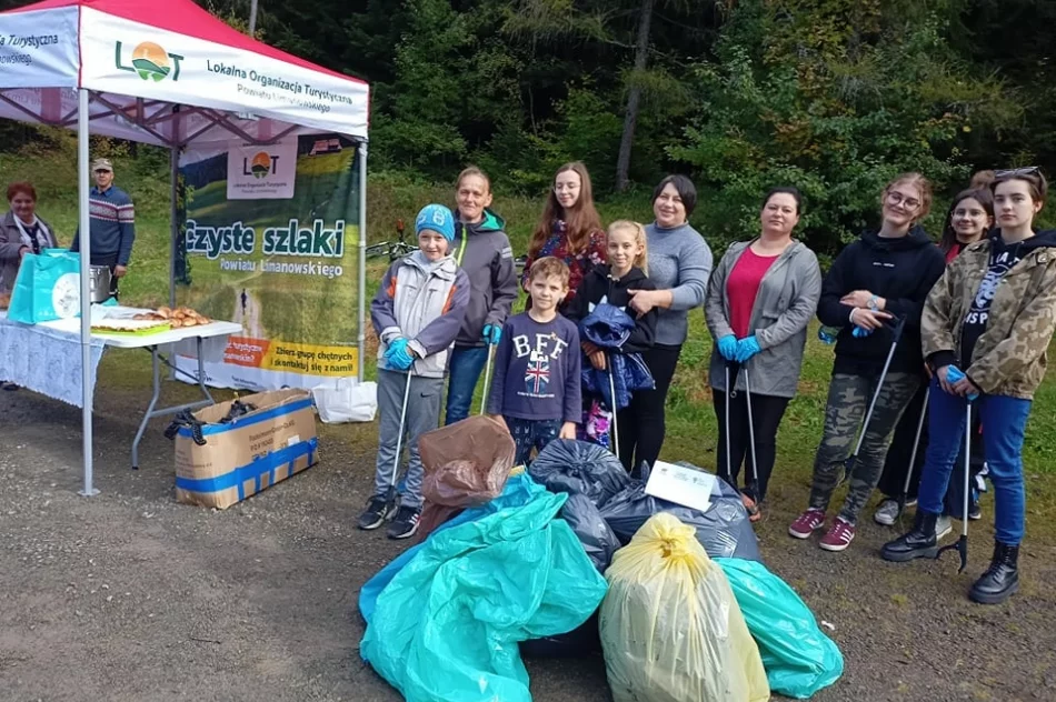 LOT podsumował akcję sprzątania Limanowszczyzny - zdjęcie 11
