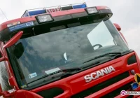 W trakcie jazdy spłonęło bmw - zdjęcie główne