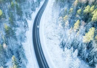 Opady marznące powodujące gołoledź - zdjęcie główne