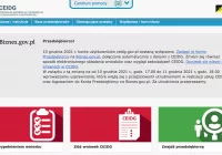 Komunikat dla przedsiębiorców ws. kont CEIDG - zdjęcie główne