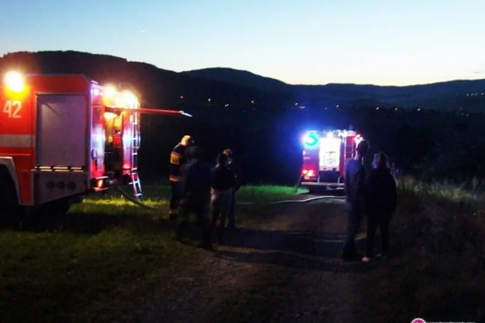 Mieszkańcy pomagali ugasić pożar - zdjęcie 2