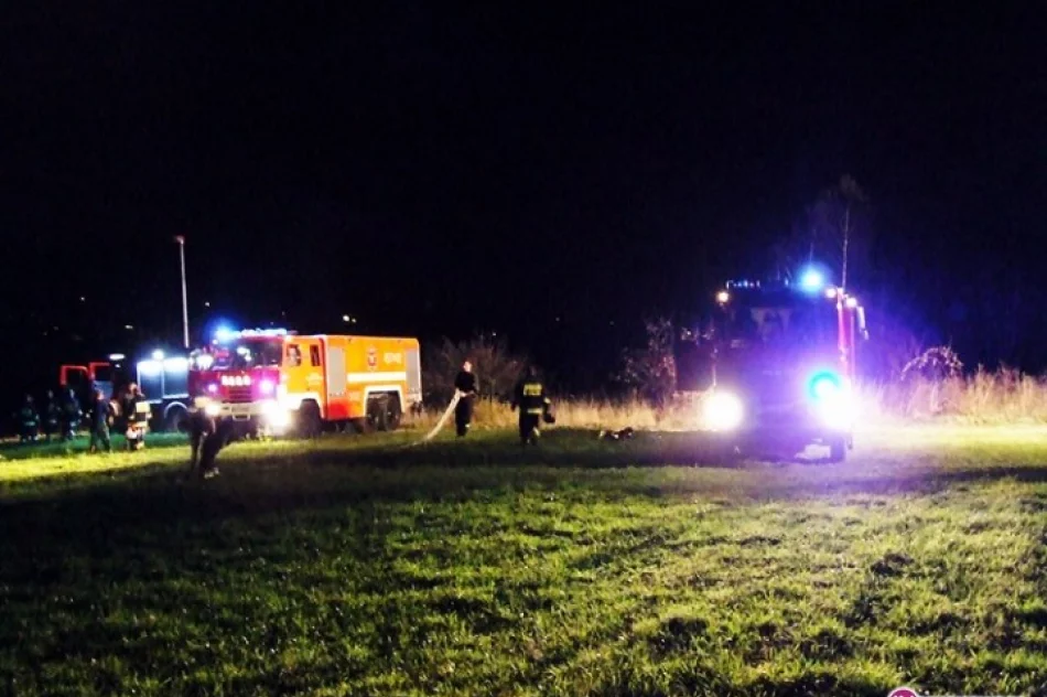 Mieszkańcy pomagali ugasić pożar - zdjęcie 4