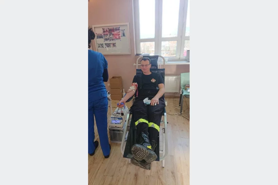 OSP Limanowa w pierwszej trójce konkursu „Ratowanie weszło nam w krew” - zdjęcie 2