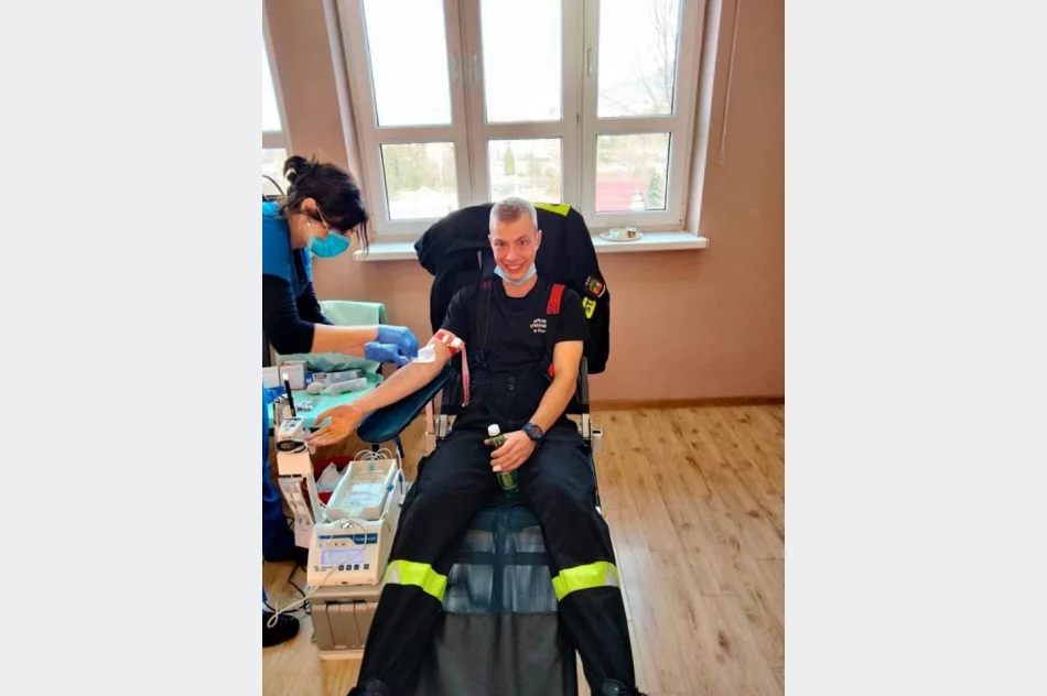 OSP Limanowa w pierwszej trójce konkursu „Ratowanie weszło nam w krew” - zdjęcie 5