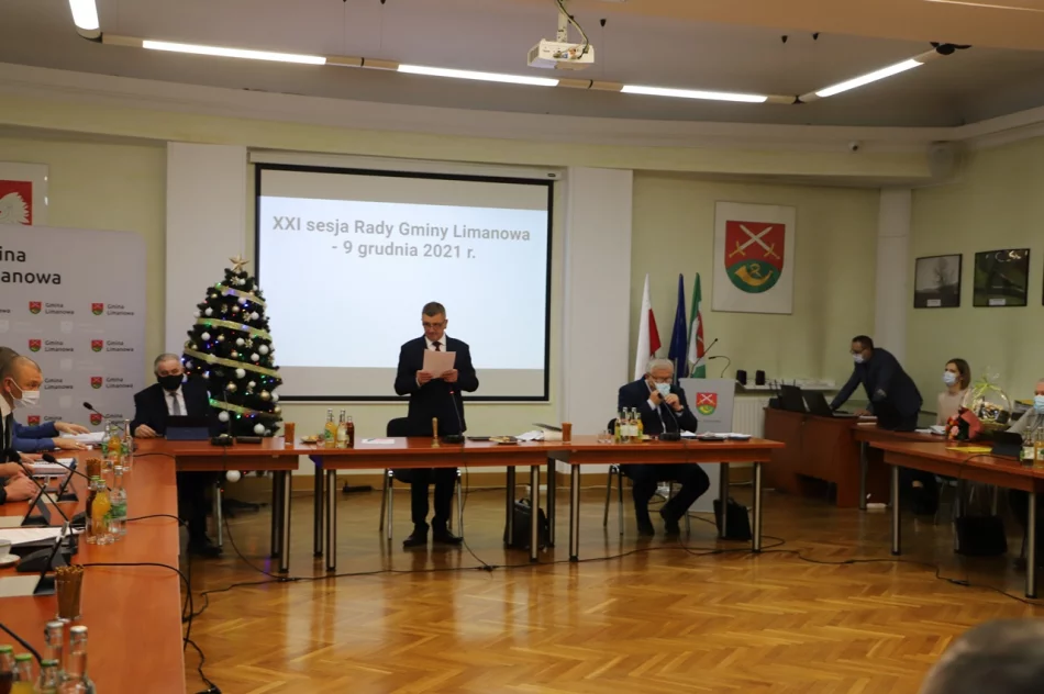 Informacja o XXI sesji Rady Gminy Limanowa - zdjęcie 3